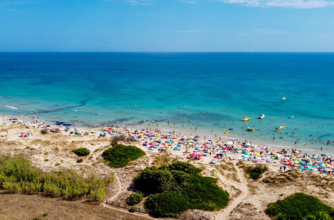 Spiaggia di Pescoluse, Puglia